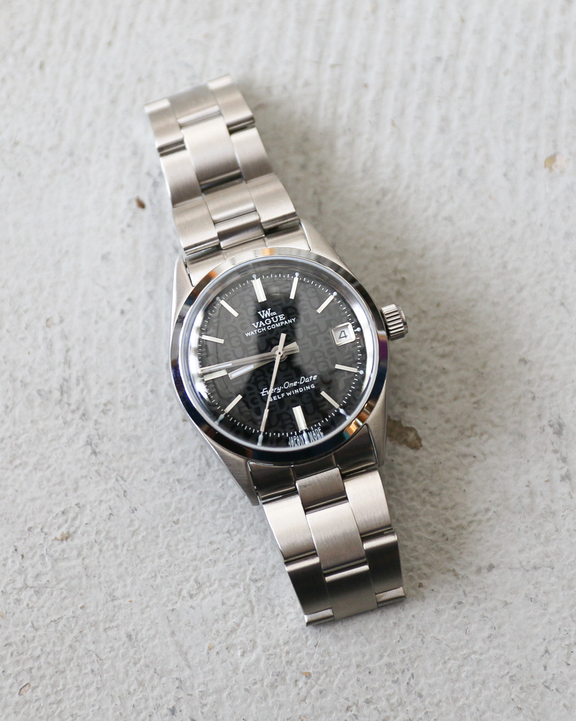 VAGUE WATCH Co.（ヴァーグウォッチ） Every-One-Date Black | 正規