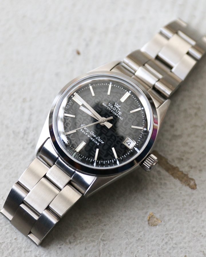 VAGUE WATCH Co. ヴァーグウォッチ Every-One-Date Black