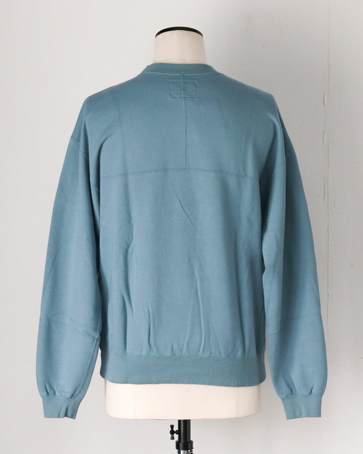 DELICIOUS デリシャス Urban Crew Sweat - BLU