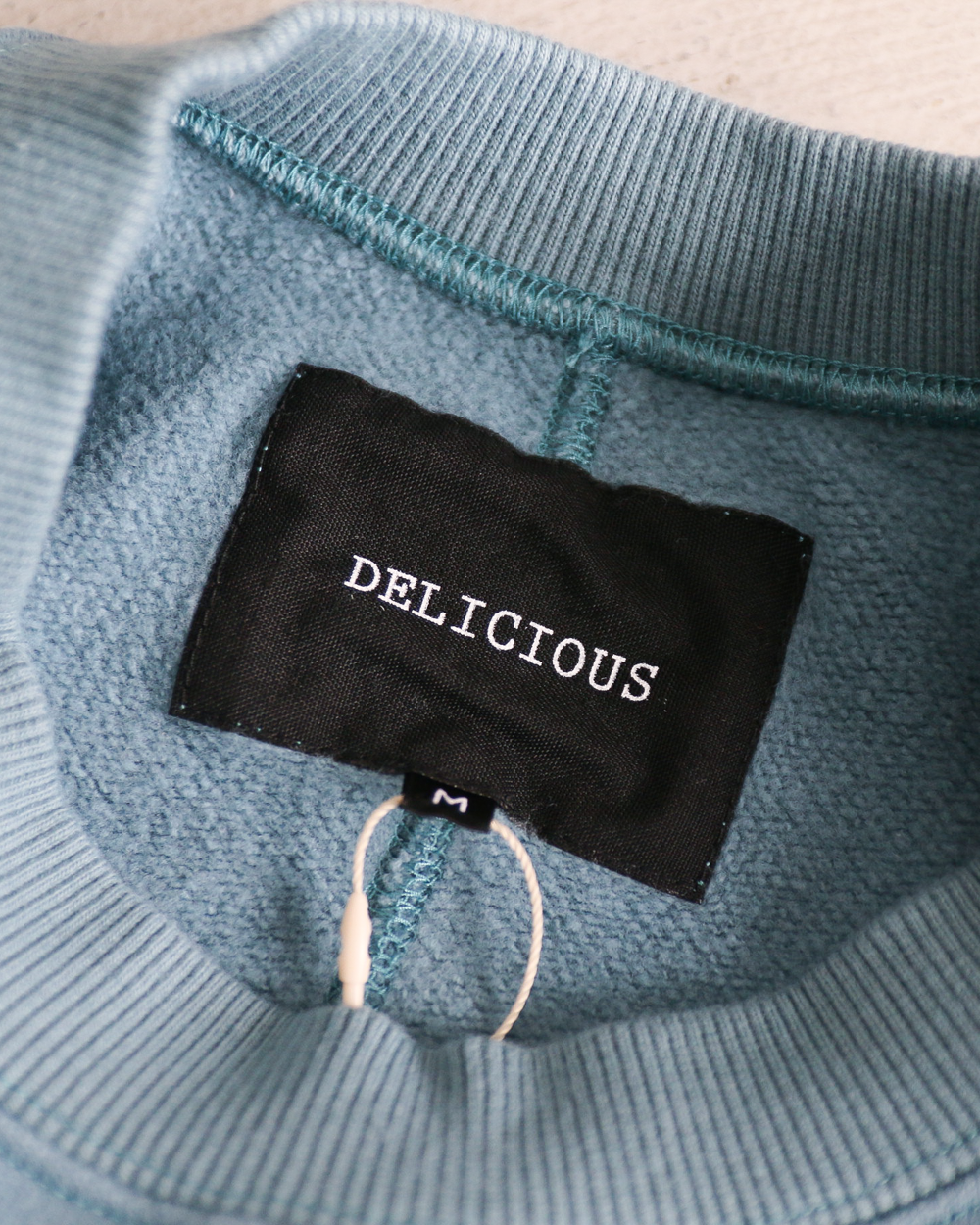 DELICIOUS デリシャス Urban Crew Sweat - BLU