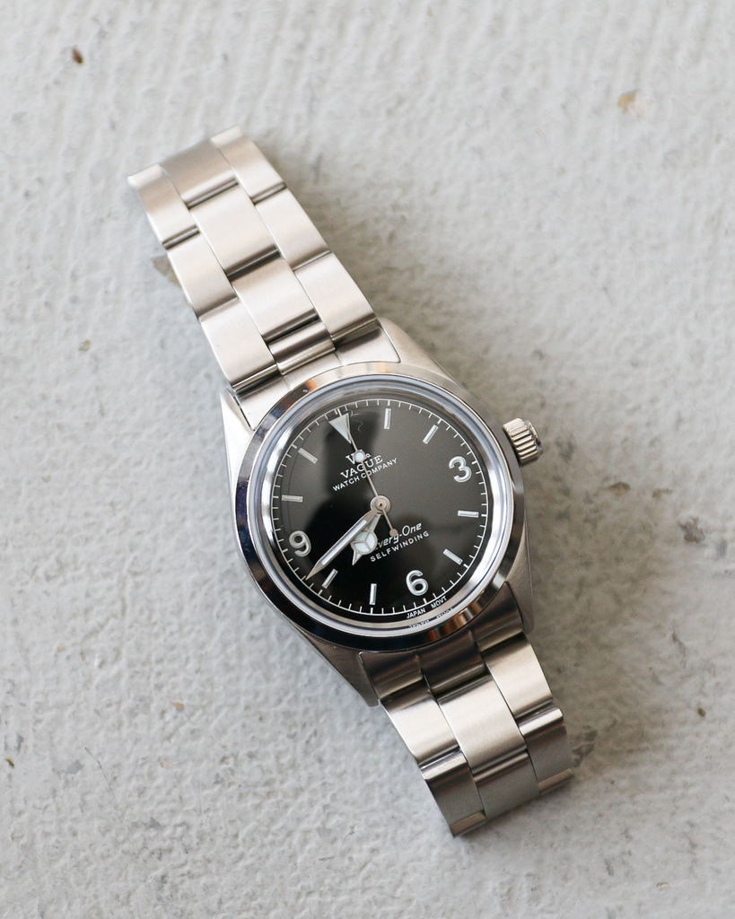 VAGUE WATCH Co.（ヴァーグウォッチ） Every-One Black | 正規取扱店