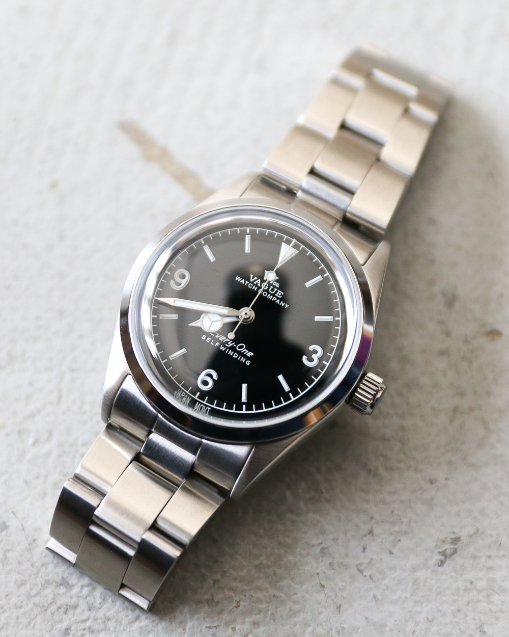 VAGUE WATCH Co. ヴァーグウォッチ Every-One Black