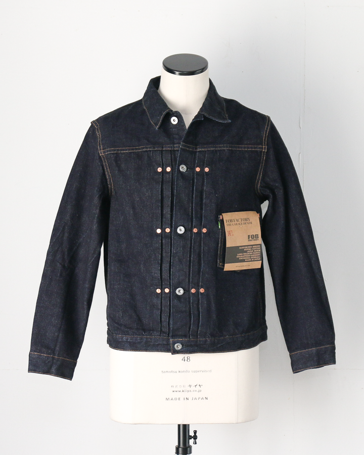 FOB factory エフオービーファクトリー F2432 SELVEDGE GARAGE DENIM JACKET