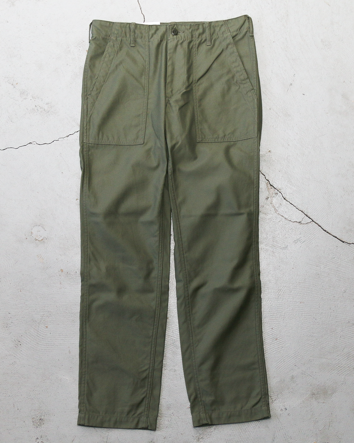FOB factory エフオービーファクトリー F0431 BAKER PANTS Olive