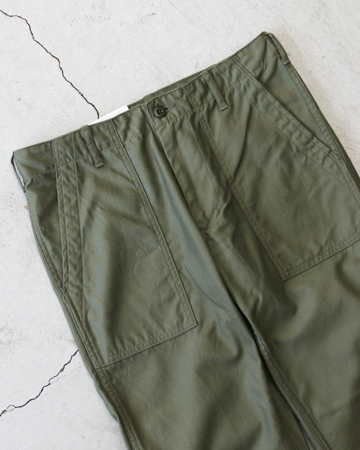 FOB factory エフオービーファクトリー F0431 BAKER PANTS Olive