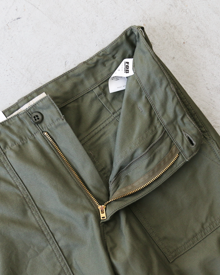 FOB factory エフオービーファクトリー F0431 BAKER PANTS Olive