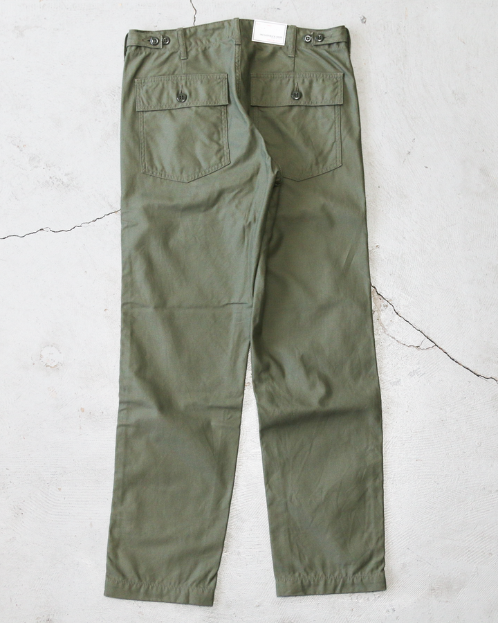 FOB factory エフオービーファクトリー F0431 BAKER PANTS Olive