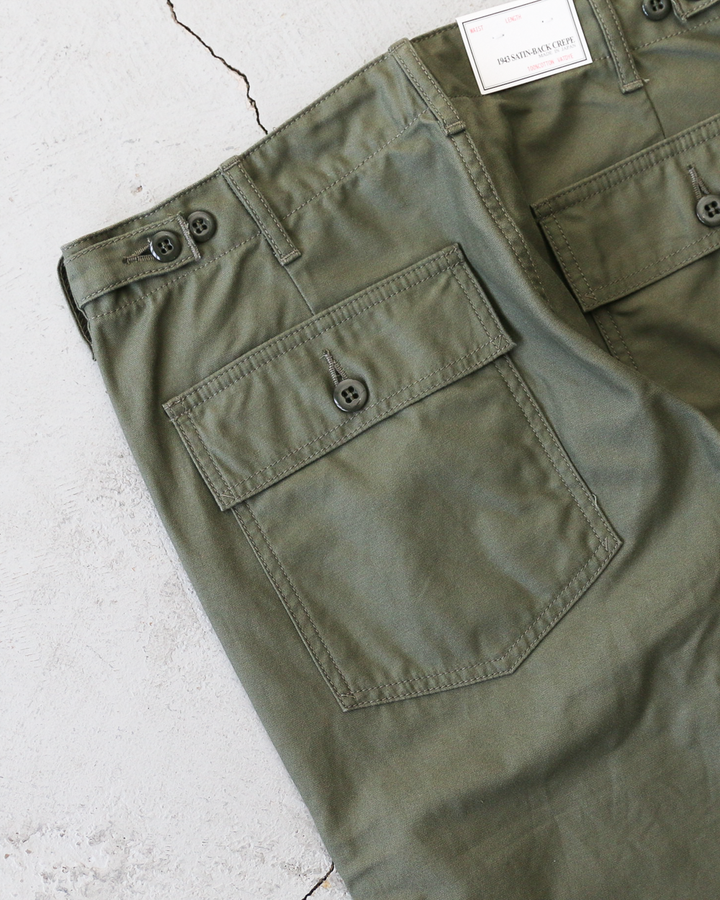 FOB factory エフオービーファクトリー F0431 BAKER PANTS Olive