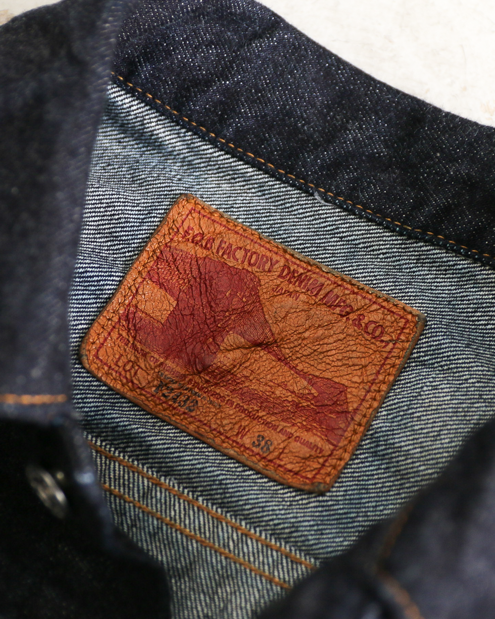 FOB factory エフオービーファクトリー F2432 SELVEDGE GARAGE DENIM JACKET