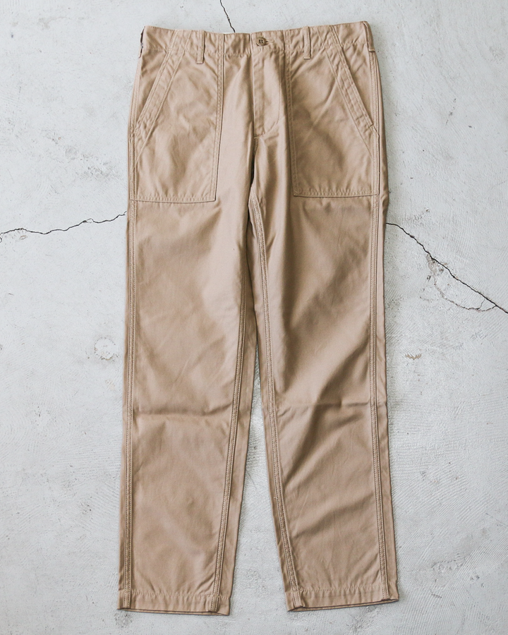 FOB factory エフオービーファクトリー F0431 BAKER PANTS Beige