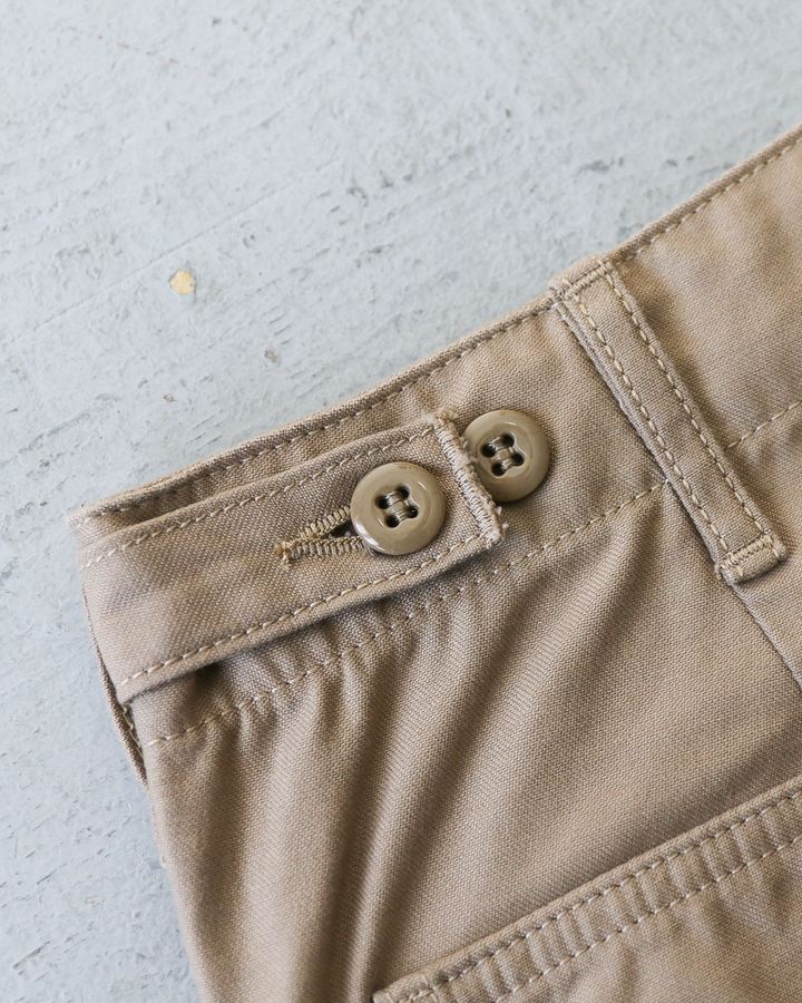 FOB factory エフオービーファクトリー F0431 BAKER PANTS Beige