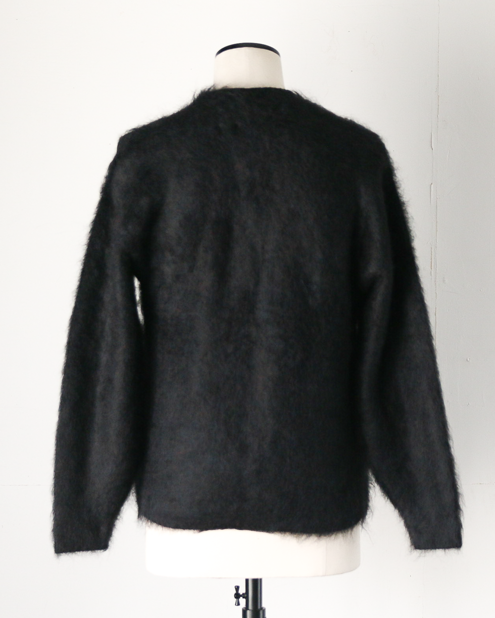 A.R.P.® Authentic Reproduction Products® モヘアカーディガン Premium Classic Mohair Cardigan W/Pocket "Abstract Black"