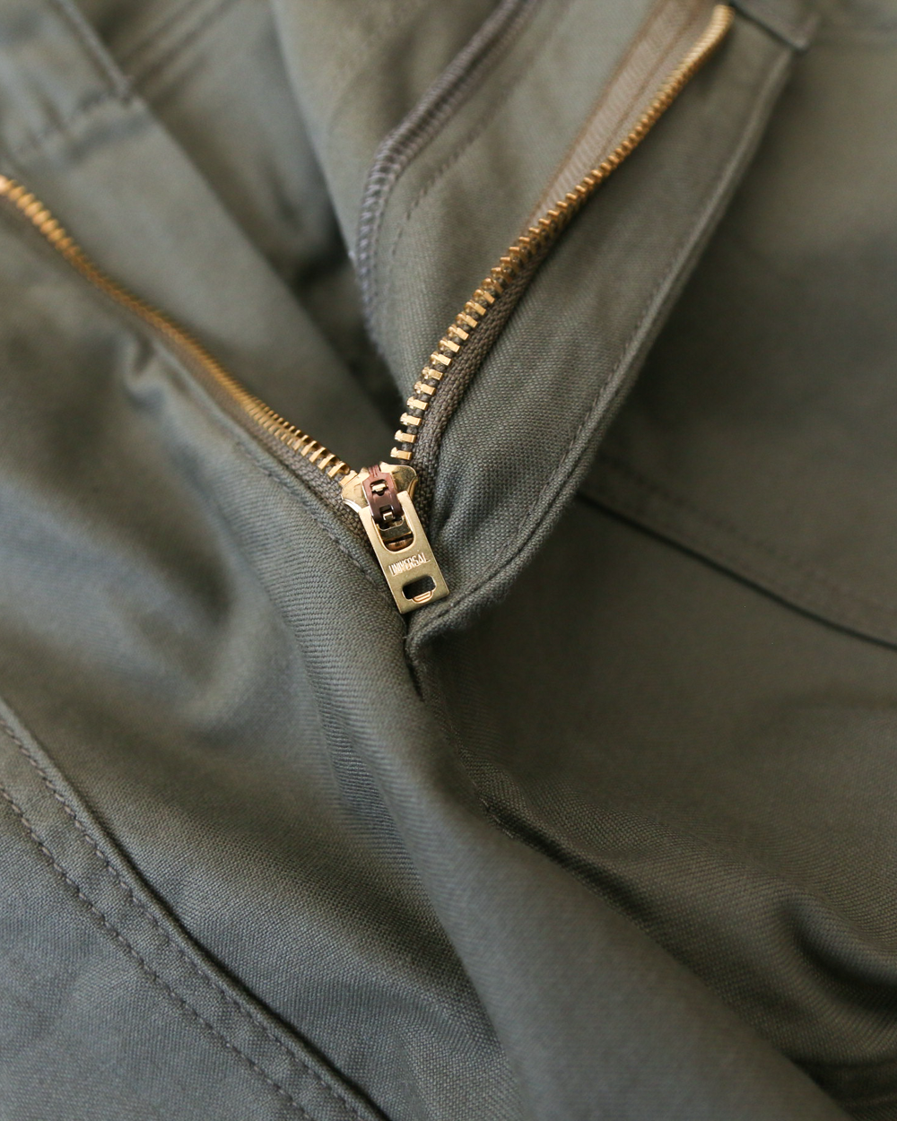 FOB factory エフオービーファクトリー F0431 BAKER PANTS Olive