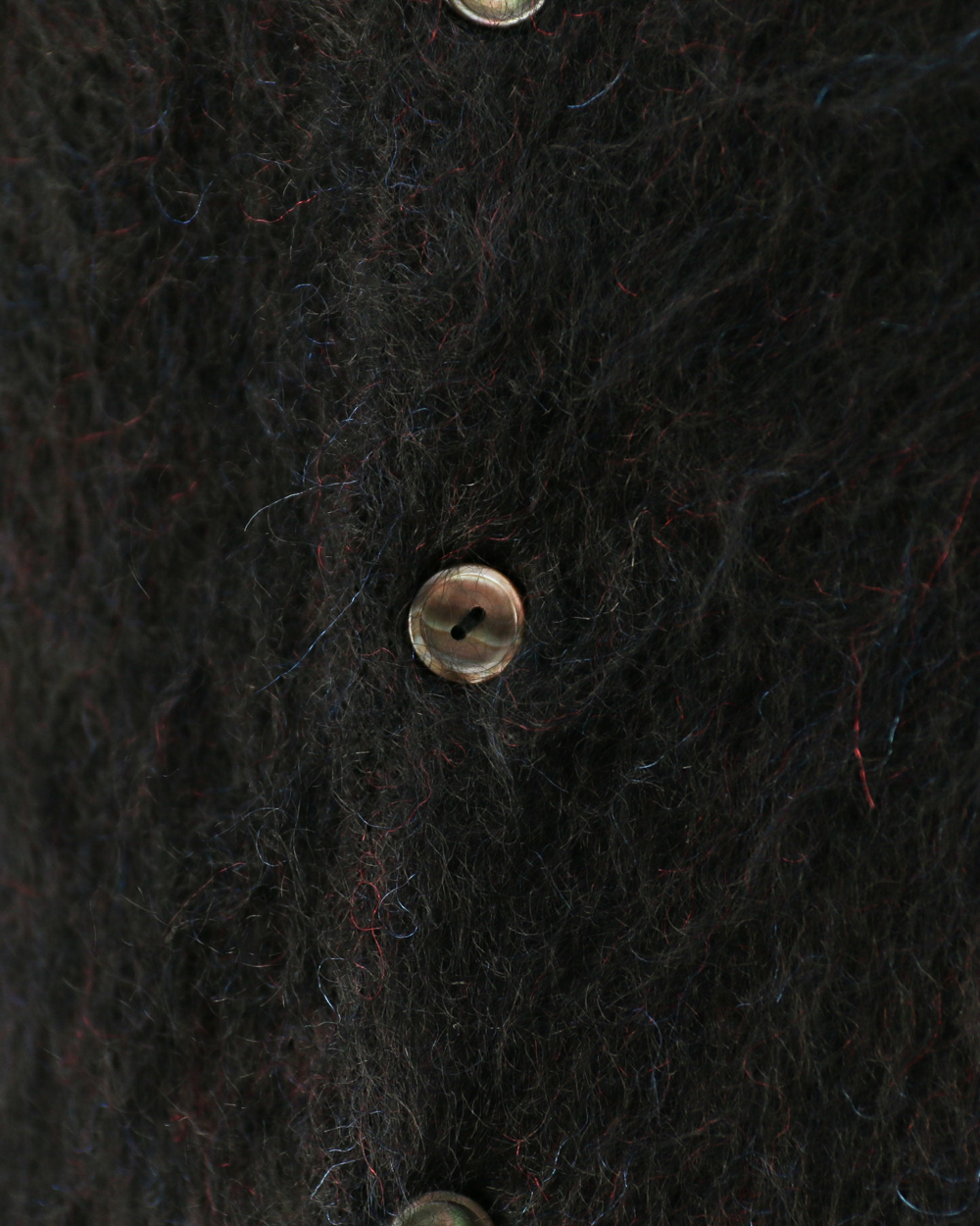 A.R.P.® Authentic Reproduction Products® モヘアカーディガン Premium Classic Mohair Cardigan W/Pocket "Abstract Black"