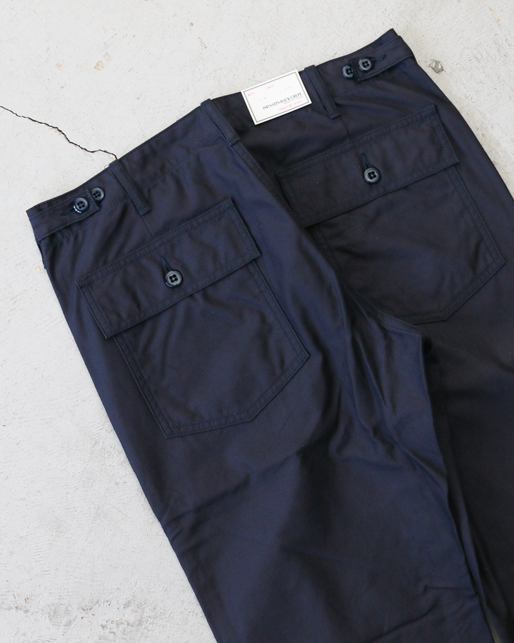 FOB factory エフオービーファクトリー F0431 BAKER PANTS Navy