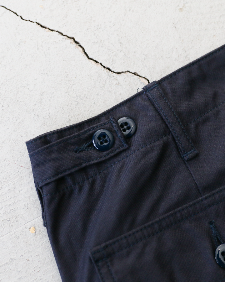 FOB factory エフオービーファクトリー F0431 BAKER PANTS Navy