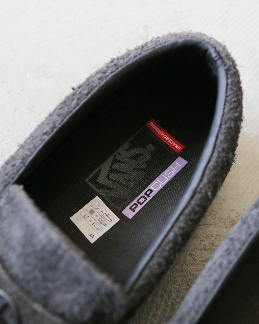 VANS Skate Loafer VN000Z3QEMV CREPE Faded Black