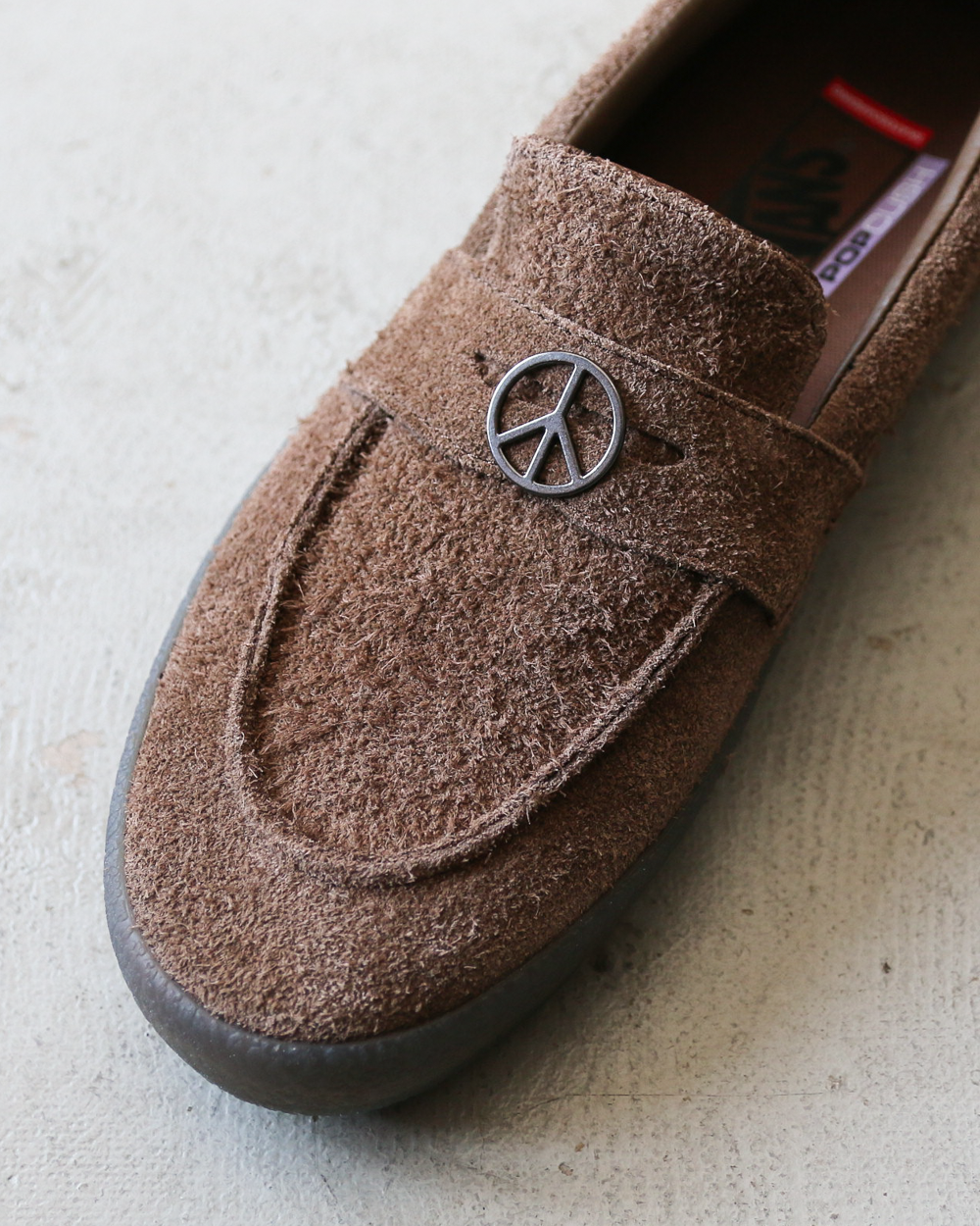 VANS Skate Loafer VN000Z3QFST CREPE Vintage Cocoa