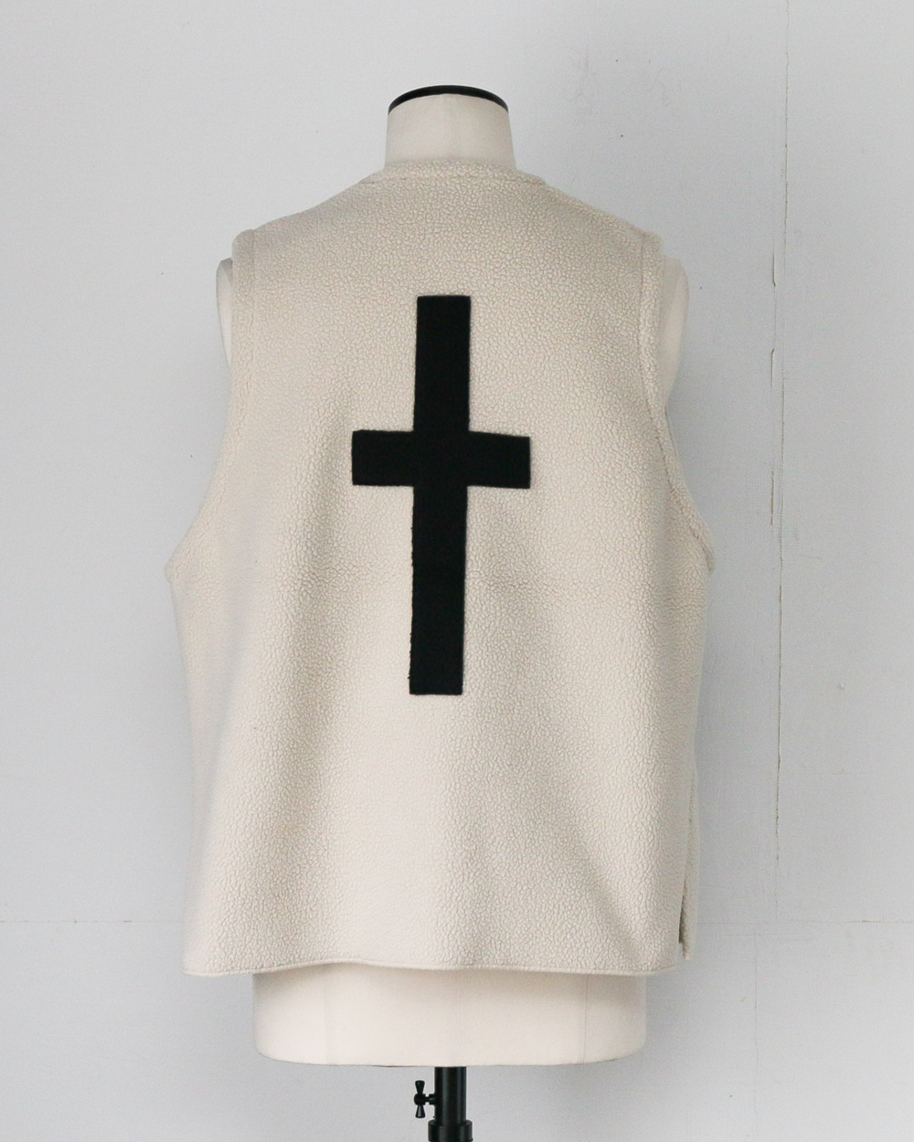 BURLAP OUTFITTER バーラップアウトフィッター PILE CROSS VEST Natural