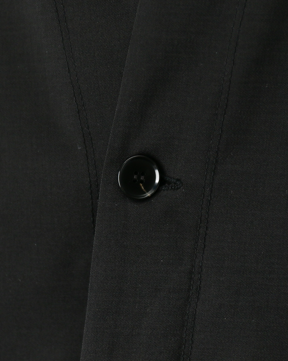 LAMOND ラモンド TWILL TWIST CARDIGAN JACKET Black