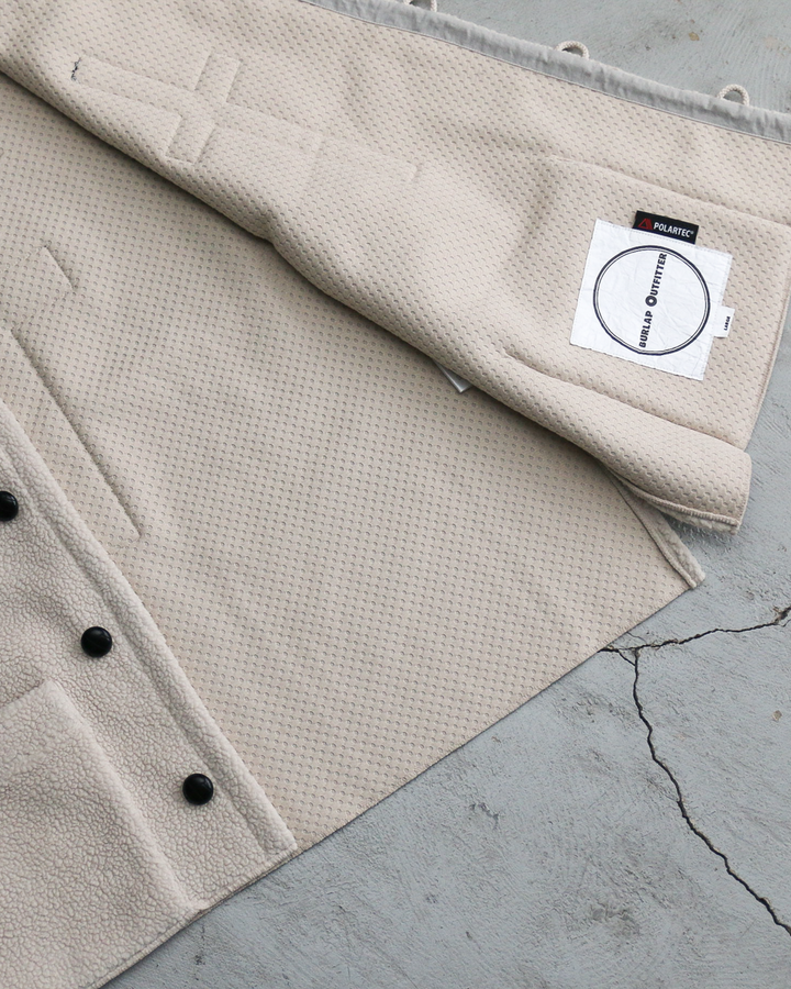 BURLAP OUTFITTER バーラップアウトフィッター PILE CROSS VEST Natural