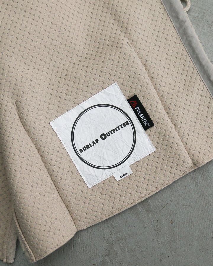 BURLAP OUTFITTER バーラップアウトフィッター PILE CROSS VEST Natural