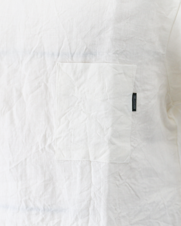 DELICIOUS LINEN Big T WHITE