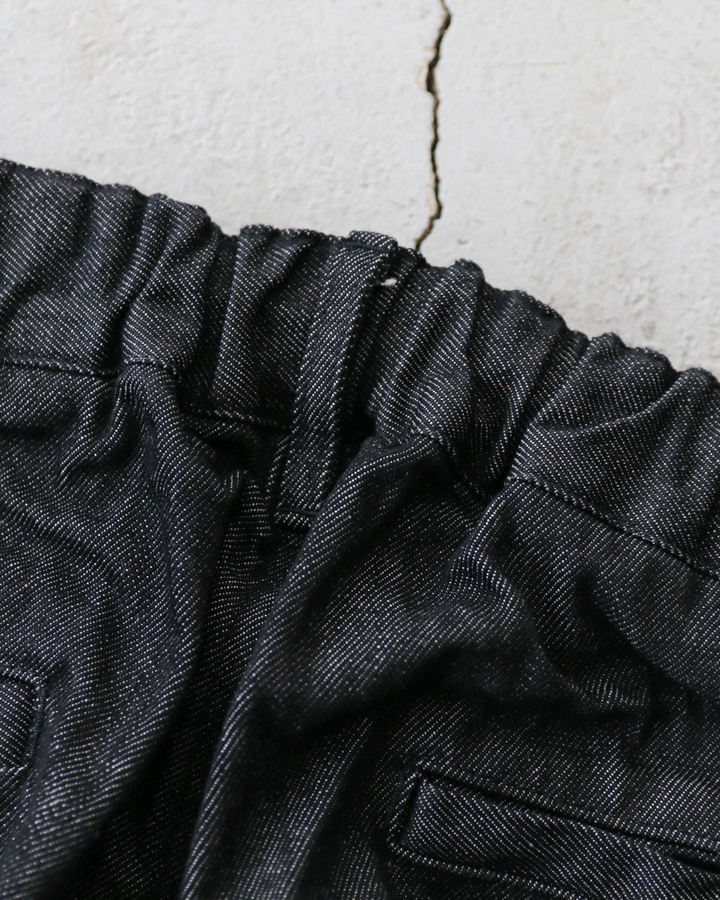 BRENA ブレナ COQ PANTS 10.5oz ORGANIC DENIM Black