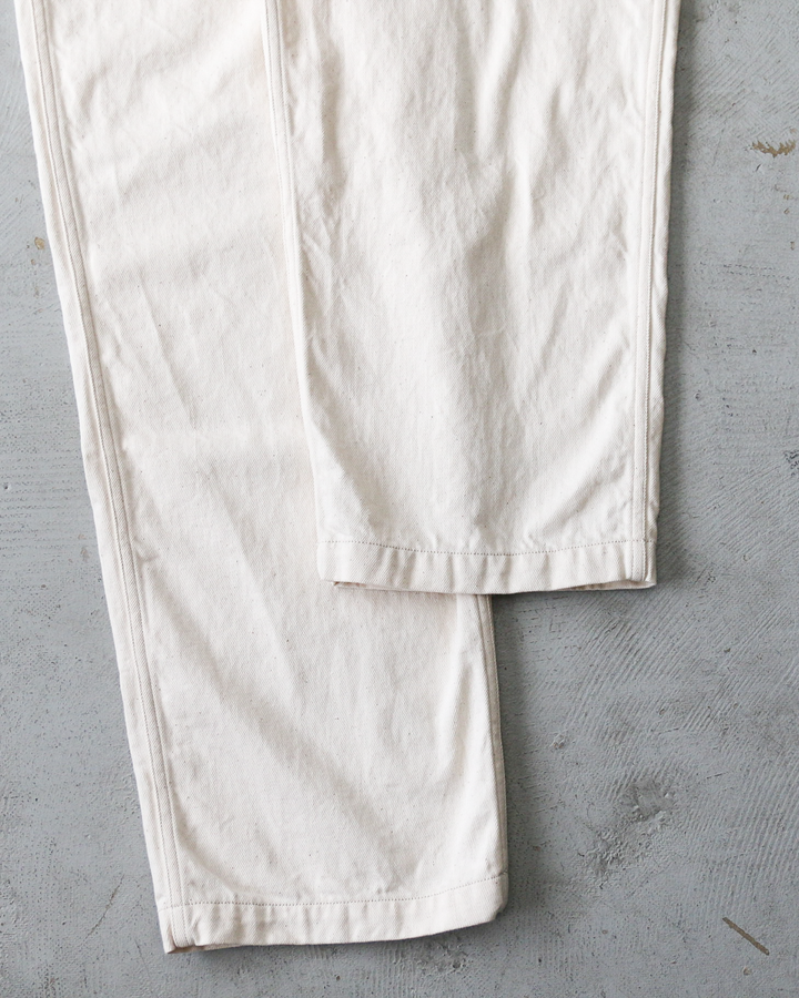 Mr.OLDMAN ミスターオールドマン OLDMAN DENIM FATIGUE PANTS Natural