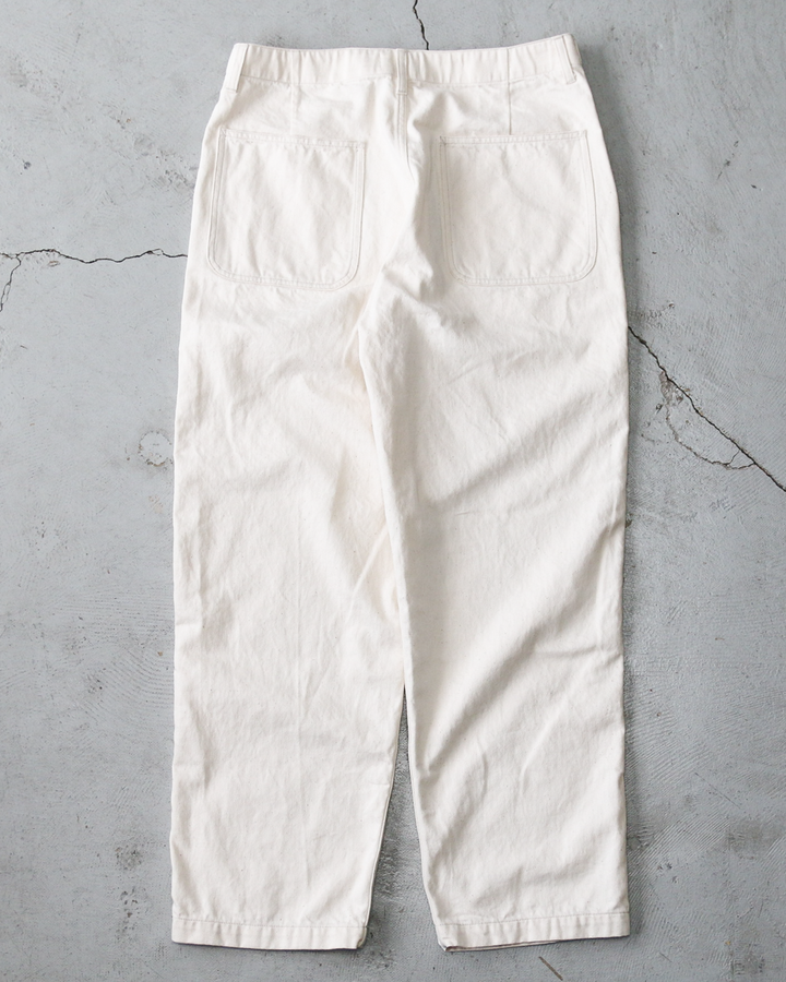 Mr.OLDMAN ミスターオールドマン OLDMAN DENIM FATIGUE PANTS Natural