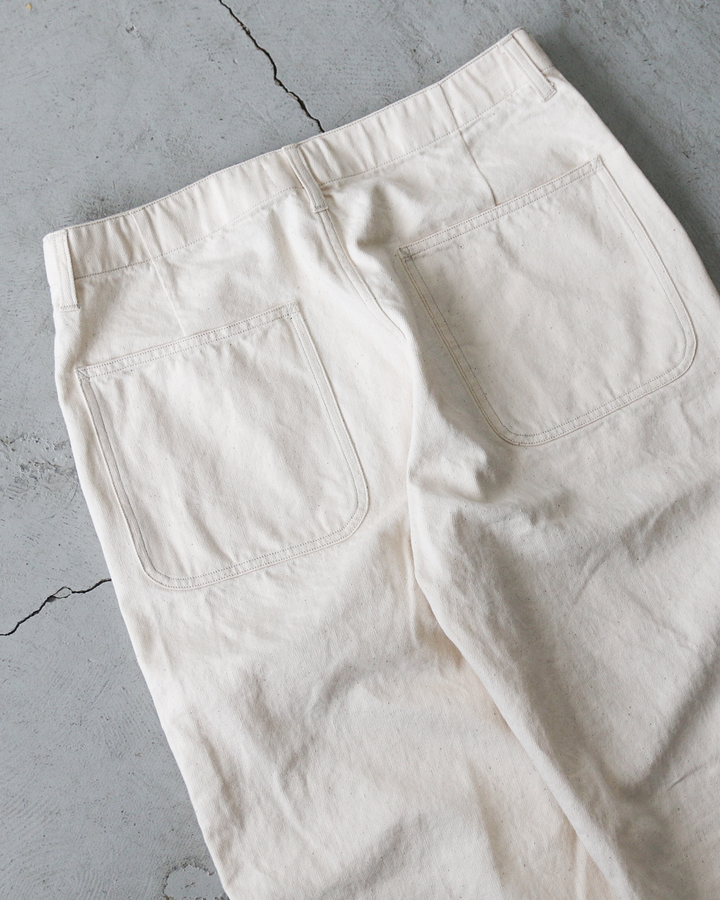 Mr.OLDMAN ミスターオールドマン OLDMAN DENIM FATIGUE PANTS Natural