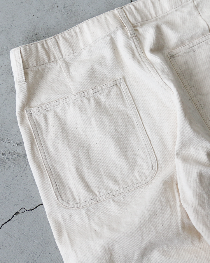 Mr.OLDMAN ミスターオールドマン OLDMAN DENIM FATIGUE PANTS Natural