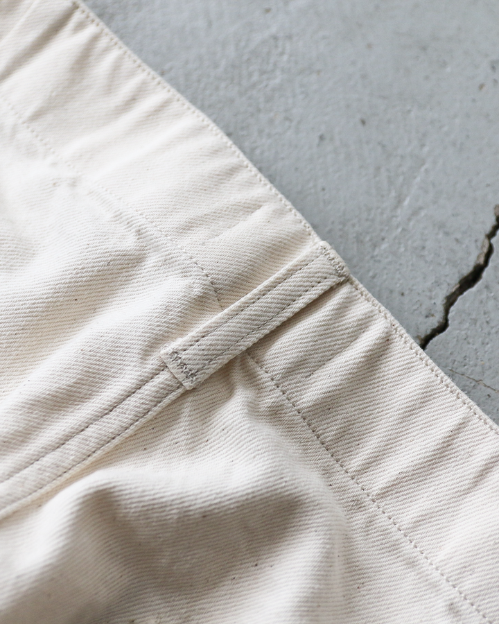 Mr.OLDMAN ミスターオールドマン OLDMAN DENIM FATIGUE PANTS Natural