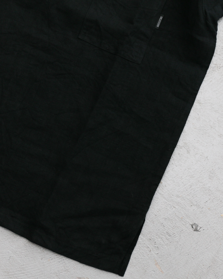 DELICIOUS LINEN Big T BLACK