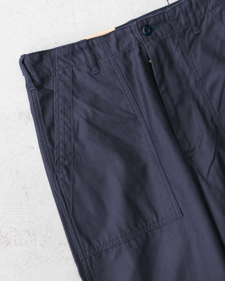FOB factory エフオービーファクトリー F0540 BAKER PANTS TYPE2 Navy