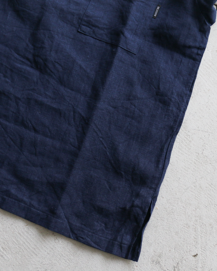 DELICIOUS LINEN Big T NAVY