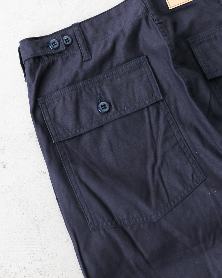 FOB factory エフオービーファクトリー F0540 BAKER PANTS TYPE2 Navy