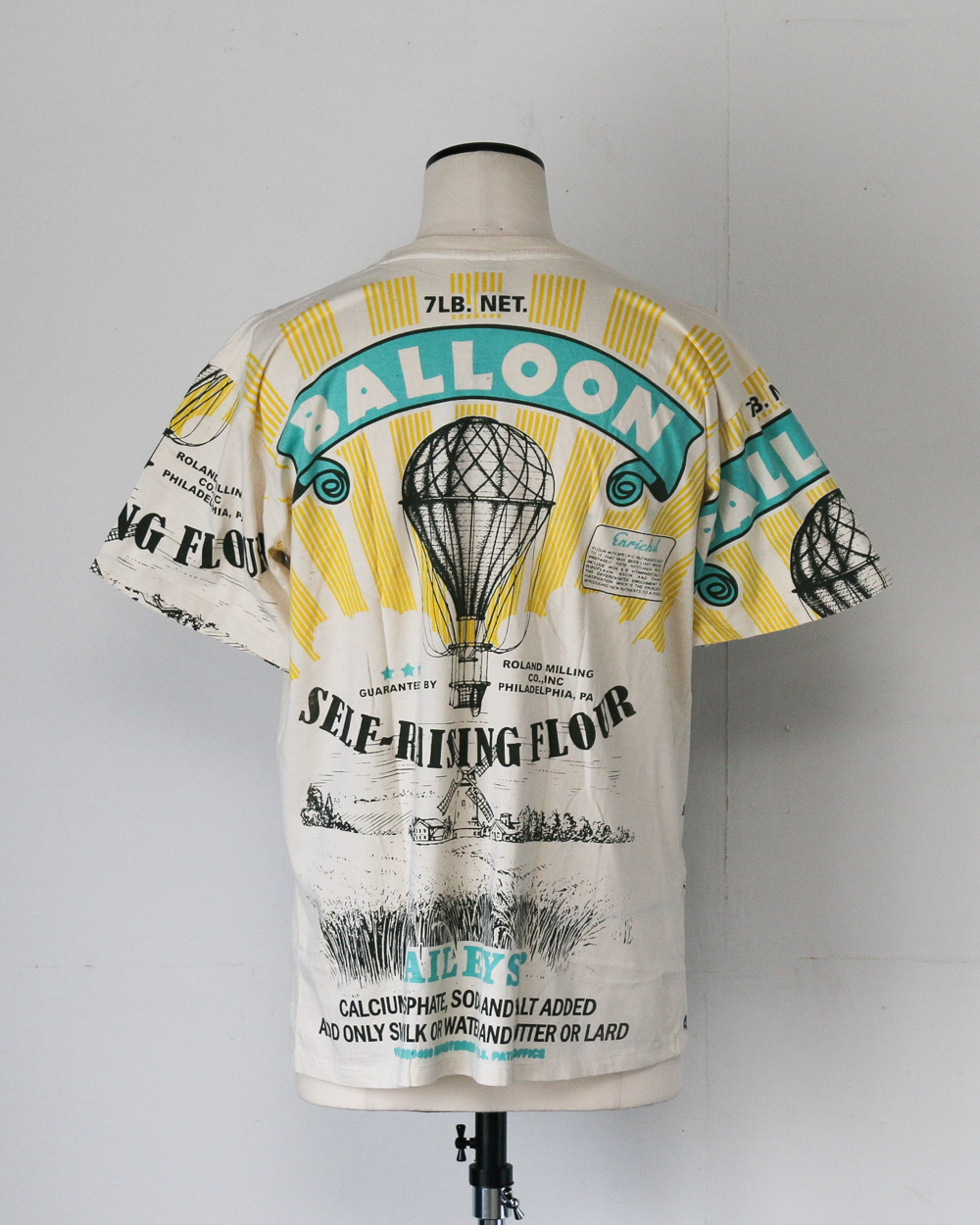 JUNK VINTAGE ジャンクヴィンテージ FLOWER SACK Tee