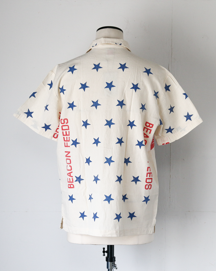 JUNK VINTAGE ジャンクヴィンテージ FLOWER SACK SHIRT