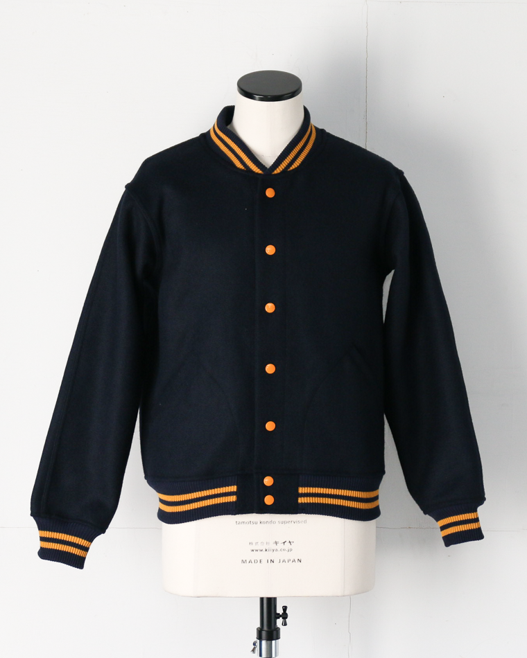 WAREHOUSE ウエアハウス Lot.2240 NAVY VARSITY JACKET Navy