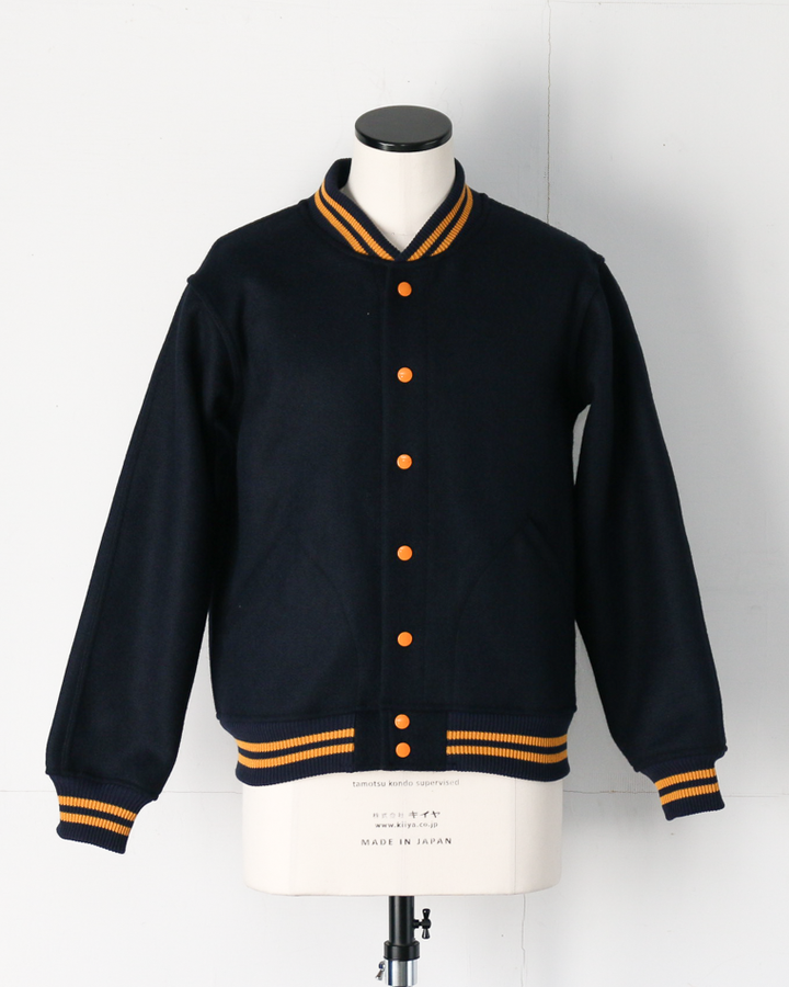 WAREHOUSE ウエアハウス Lot.2240 NAVY VARSITY JACKET Navy
