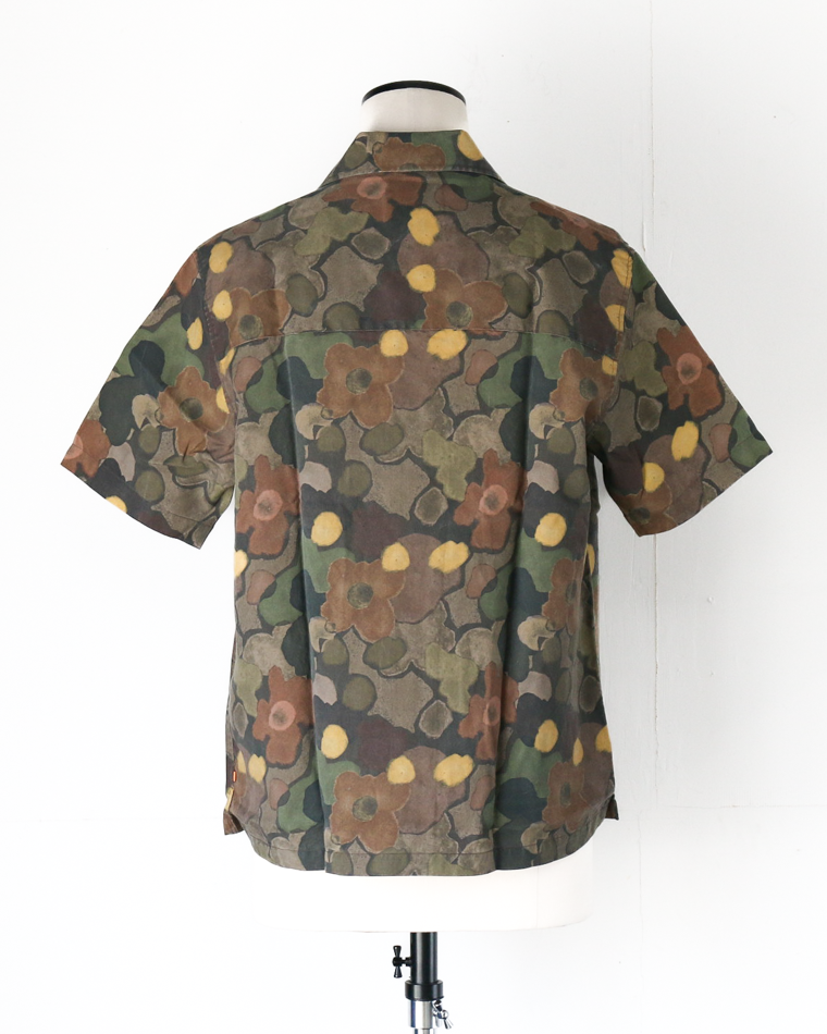 FAR AFIELD Busey Shirt - Yami Floral Brown Multi