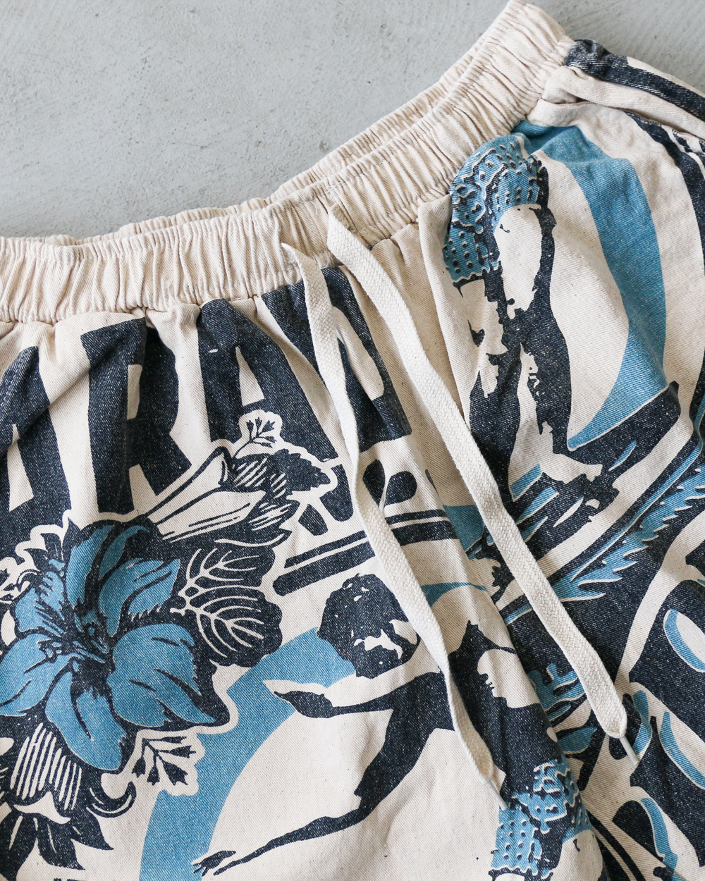 JUNK VINTAGE ジャンクヴィンテージ FLOWER SACK SHORTS