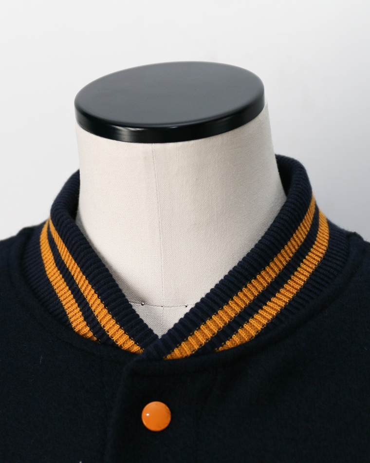 WAREHOUSE ウエアハウス Lot.2240 NAVY VARSITY JACKET Navy