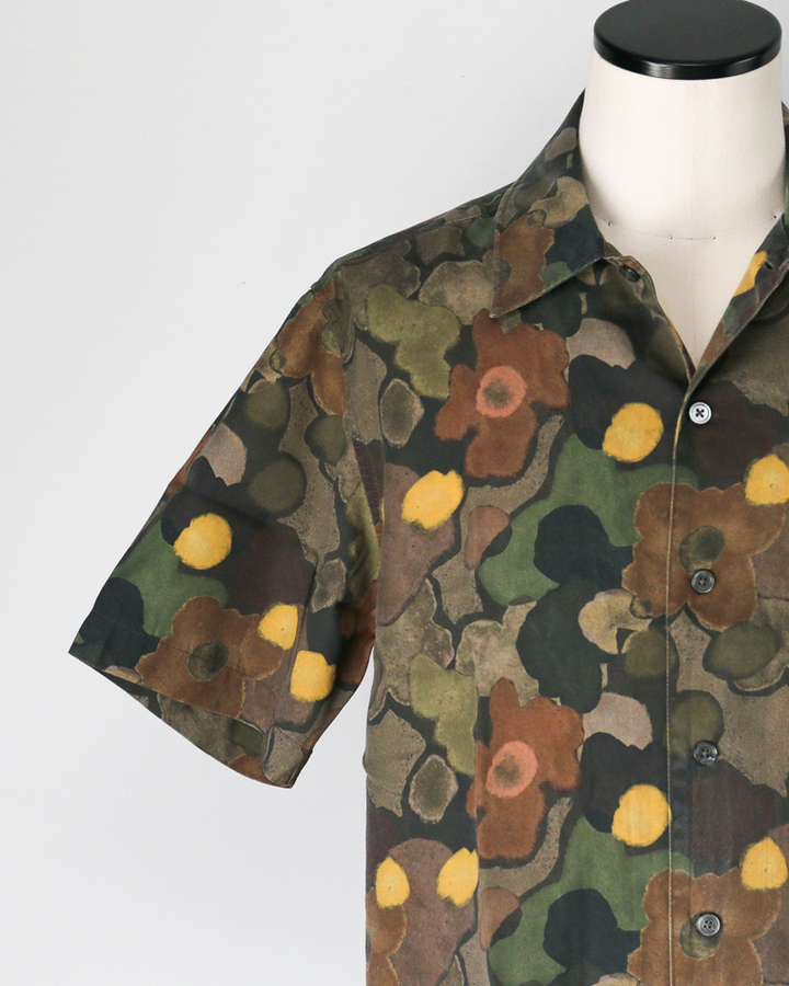 FAR AFIELD Busey Shirt - Yami Floral Brown Multi