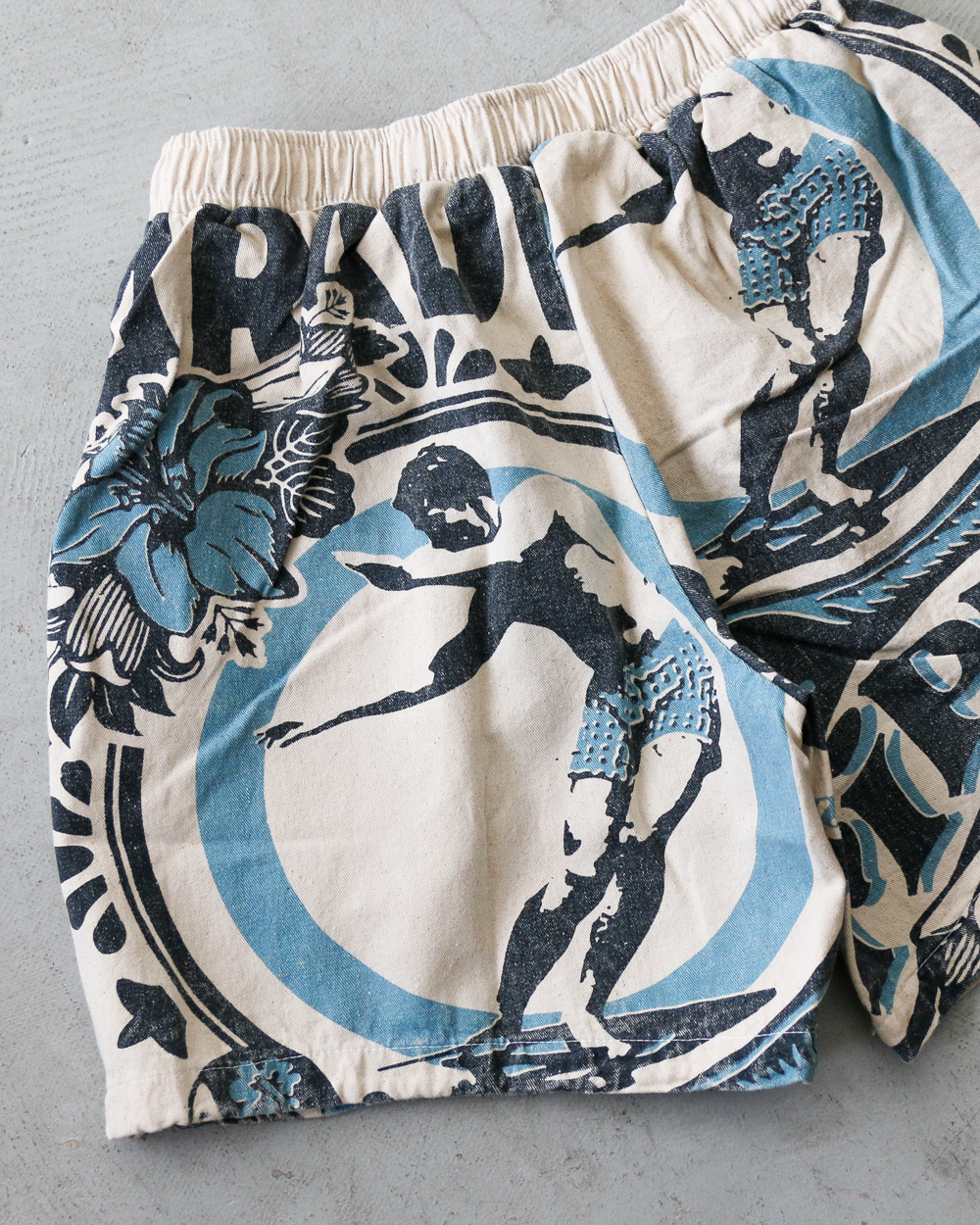 JUNK VINTAGE ジャンクヴィンテージ FLOWER SACK SHORTS