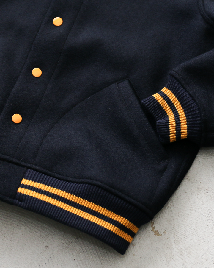 WAREHOUSE ウエアハウス Lot.2240 NAVY VARSITY JACKET Navy