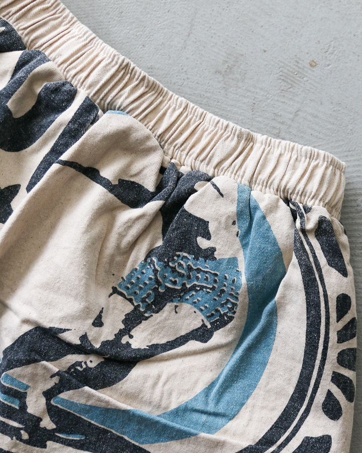 JUNK VINTAGE ジャンクヴィンテージ FLOWER SACK SHORTS
