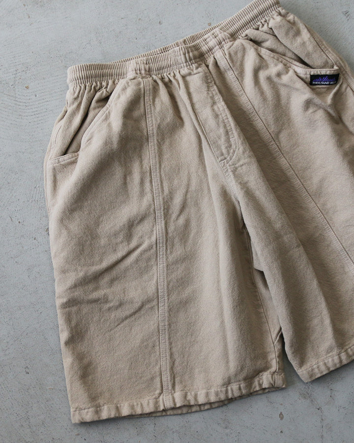 THOUSAND MILE サウザンドマイル All Cotton Summer Shorts Khaki