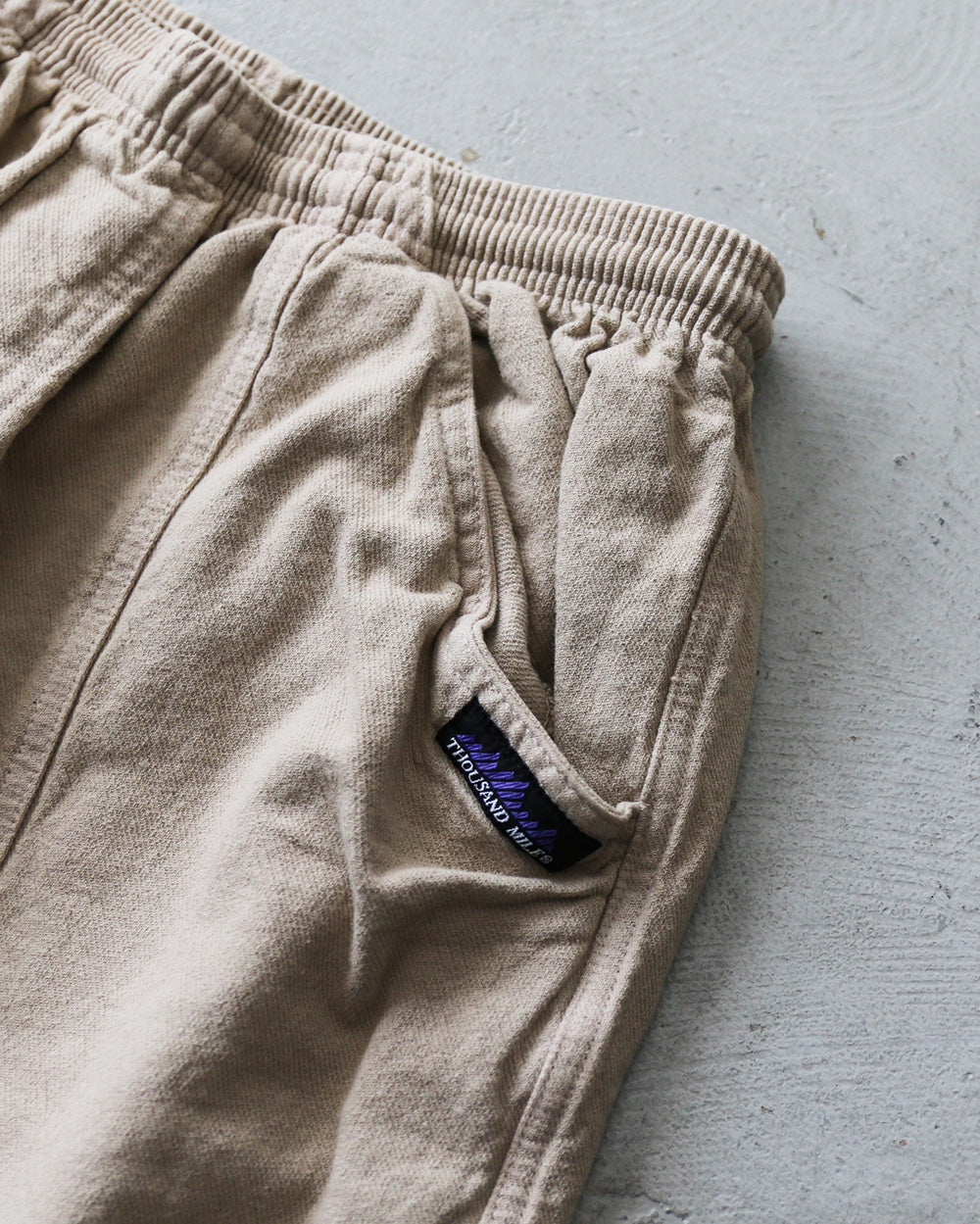 THOUSAND MILE サウザンドマイル All Cotton Summer Shorts Khaki